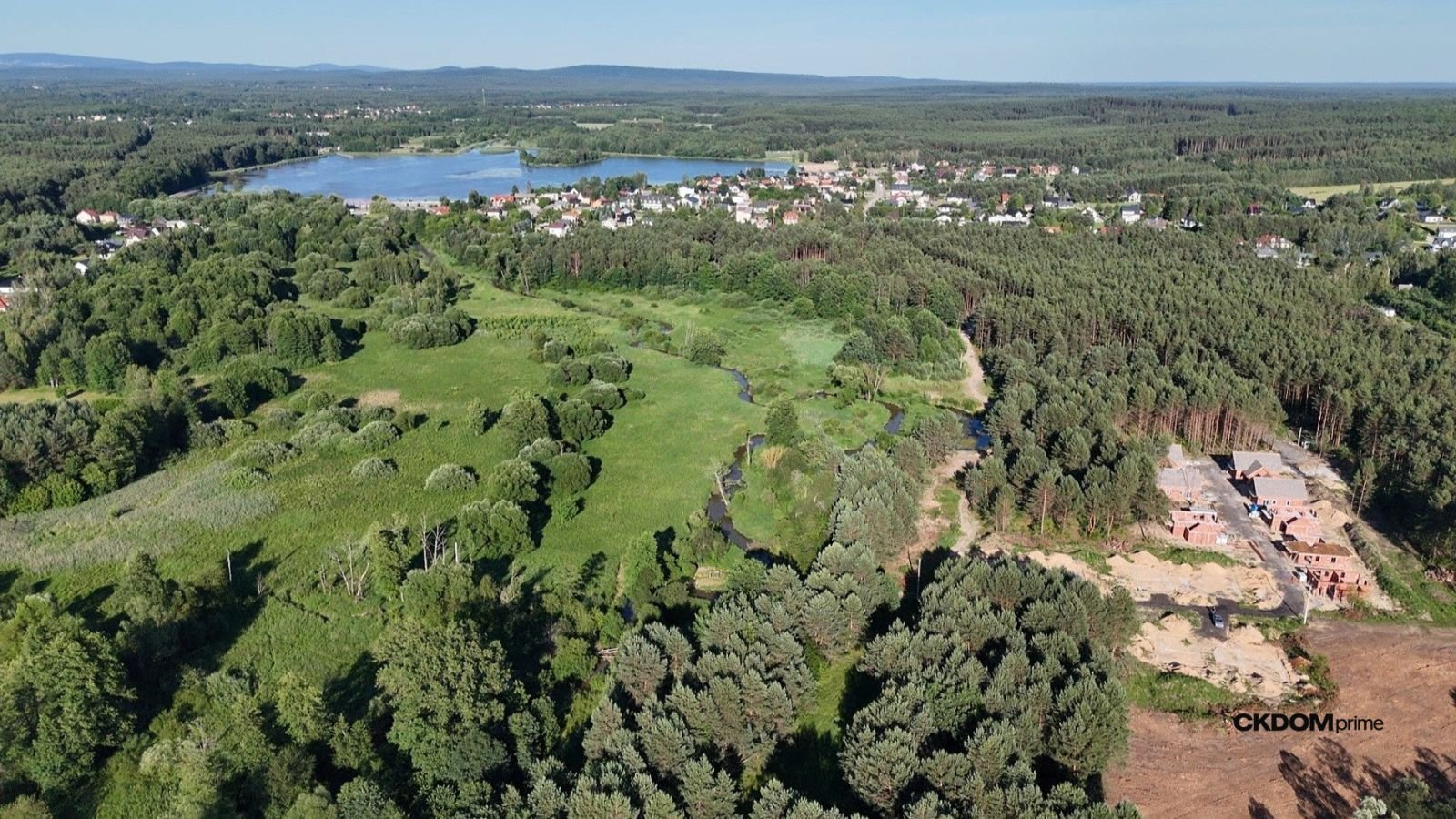 3 Działki Budowlane Borków Daleszyce przy Zalewie