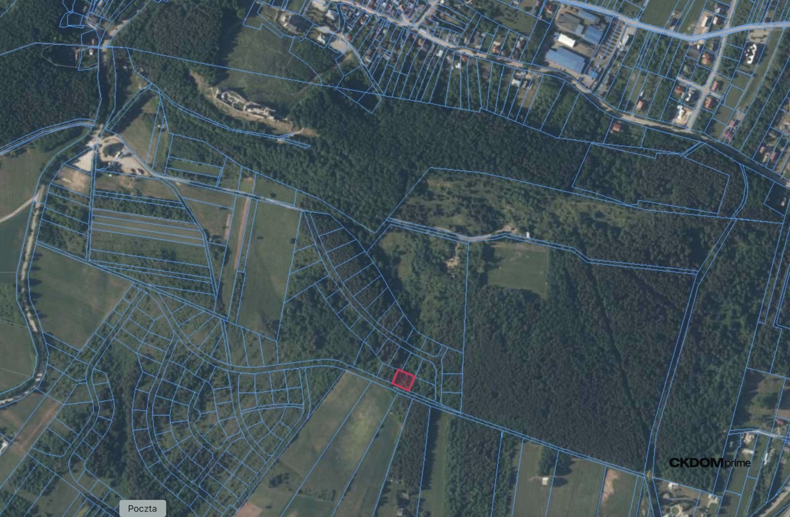 Działki przy lesie – 15 min do Kielc