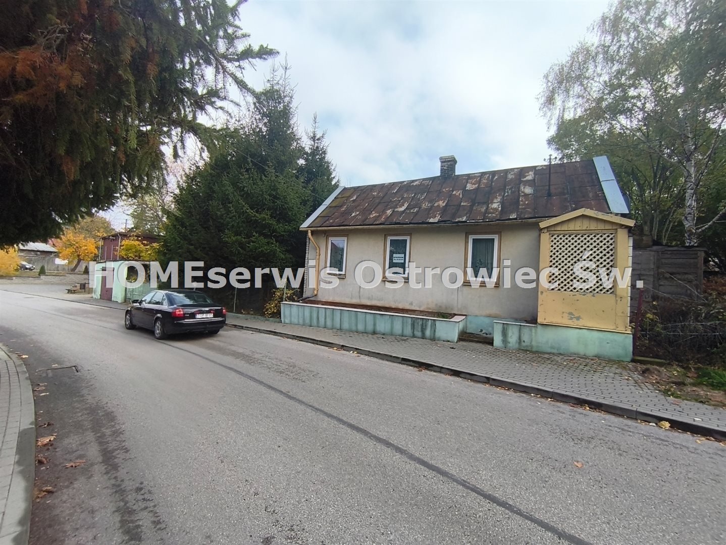 Dom 58 m2 działka 400 m2 Opatów, pokój, kuchnia.