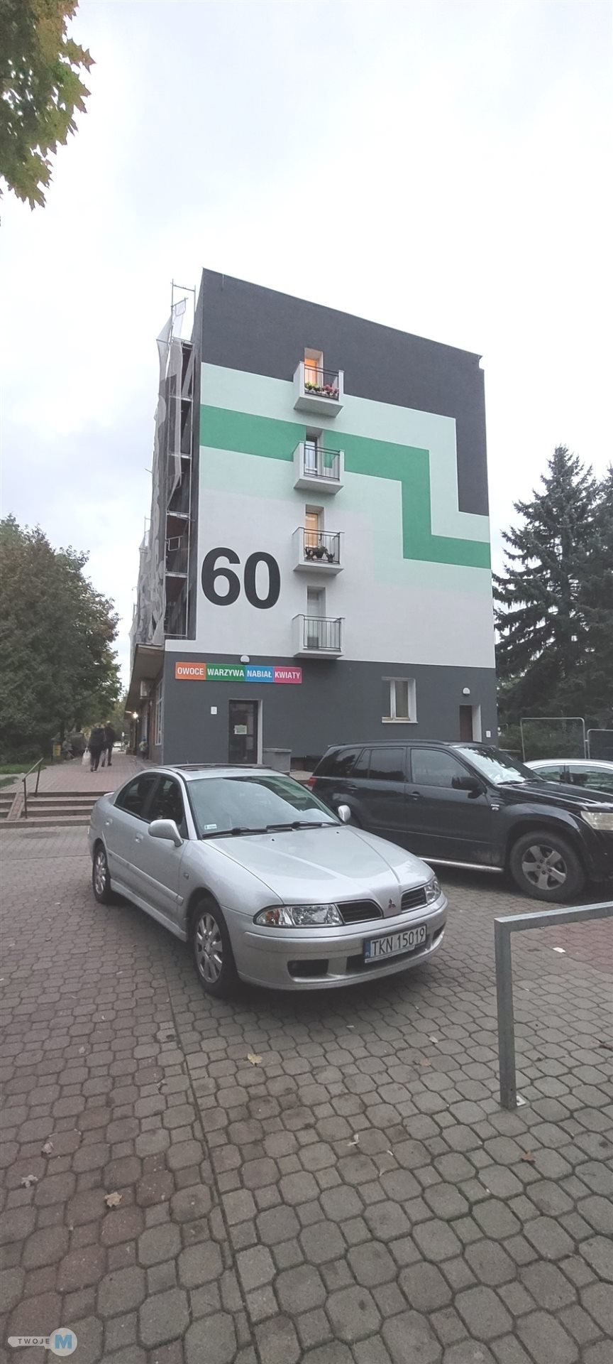 2 pokoje + widna kuchnia do własnej aranżacji -KSM