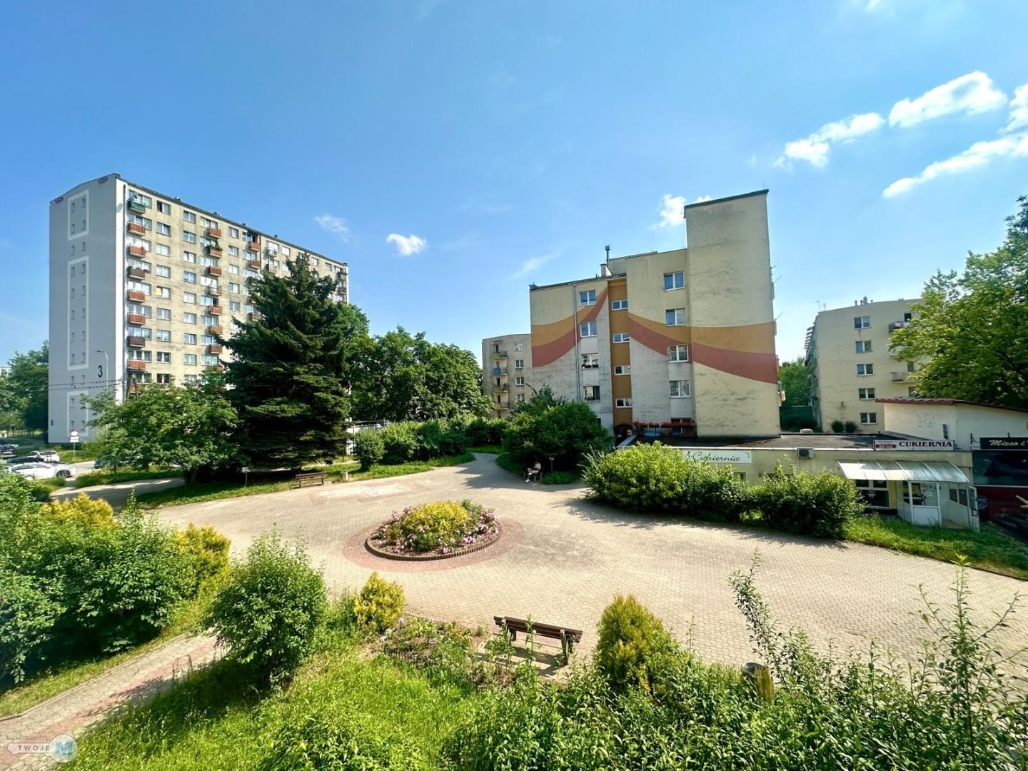 2 pokoje + widna kuchnia do własnej aranżacji -KSM