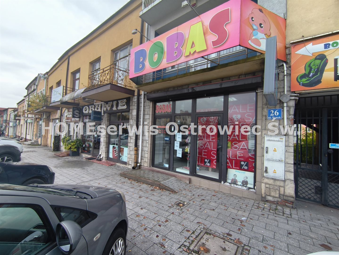 Lokal komercyjny 211 m2 Rynek 26, centrum Ostrowca