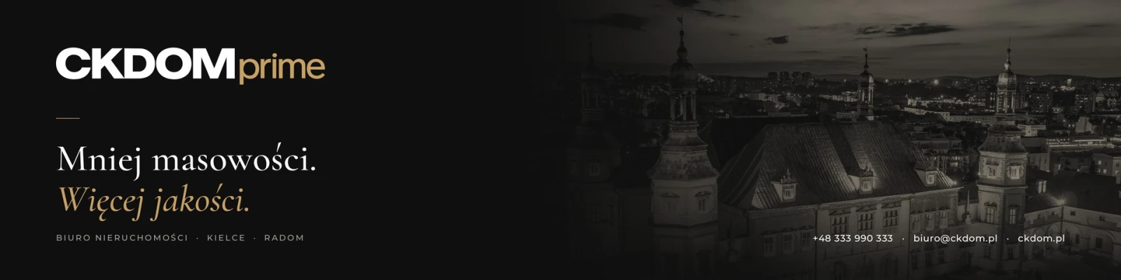 CKDOM Prime – Biuro Nieruchomości Kielce