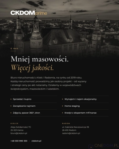 CKDOM Prime – Biuro Nieruchomości Kielce